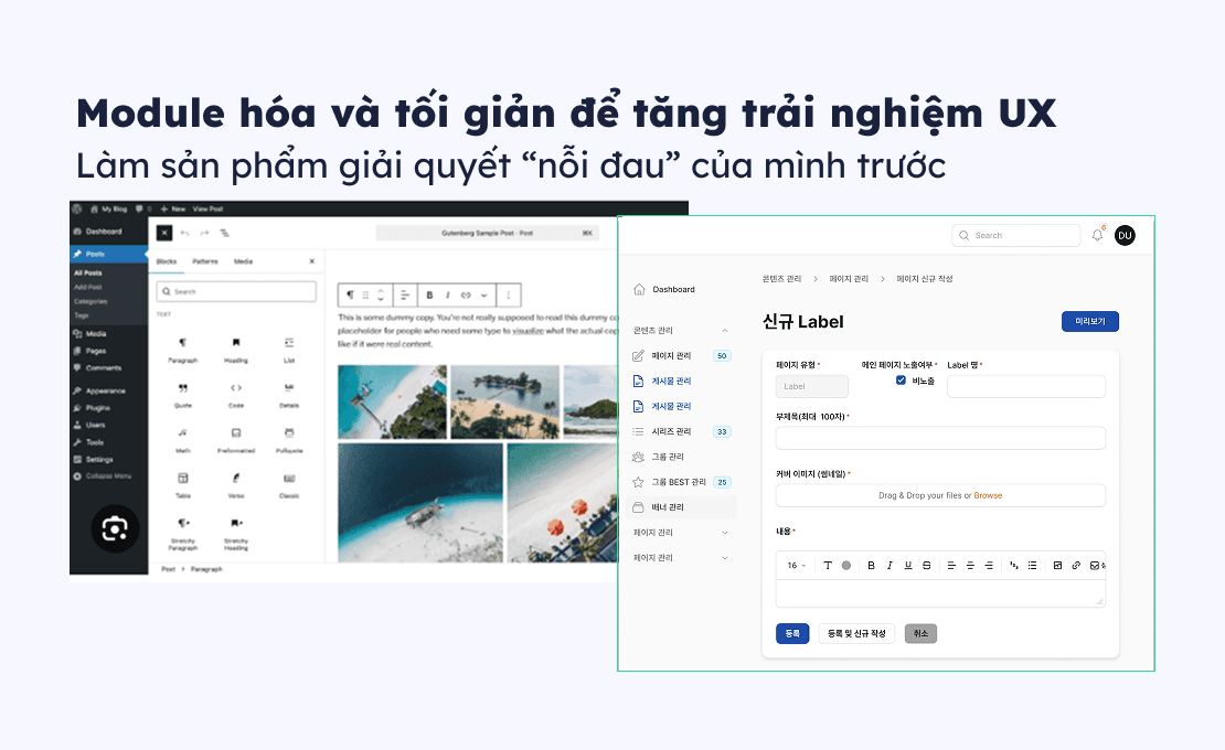 "Nỗi đau" Monolithic và giấc mộng "Headless CMS"